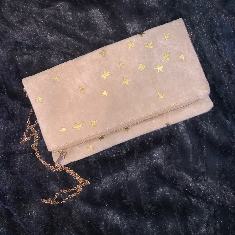 Gold star crossbody